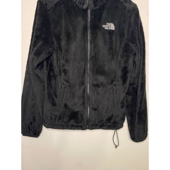 The North Face Women’s Black Osito Full Zip Fleece Jacket Coat Small Hiking - Picture 2 of 16